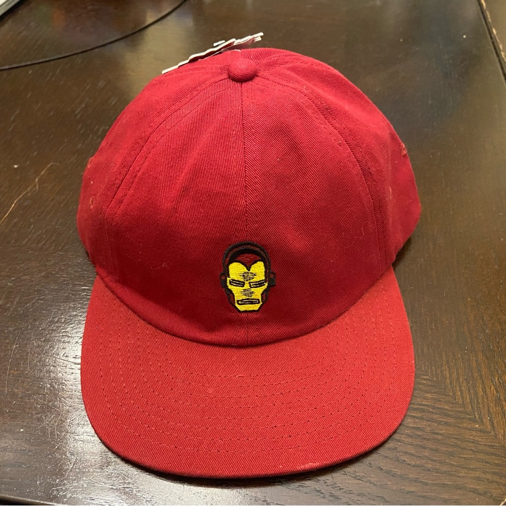 brand new (with tags!) marvel vans iron man vintage style strapback hat